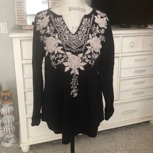 Bohemian Chic lightweight thermal top